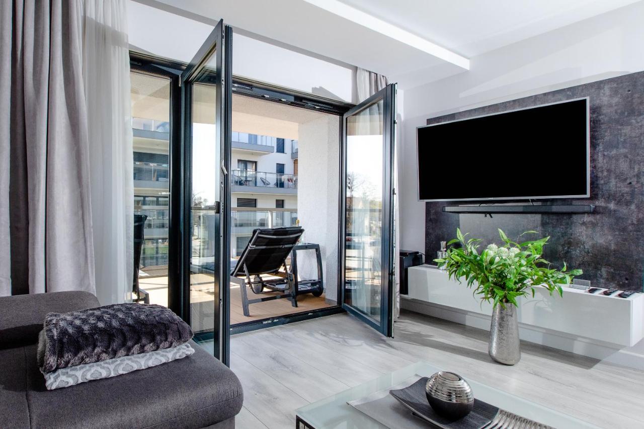 Apartament Linia Komfortu Gardenia Dziwnow Z Widokiem Na Morze Epapartamenty Ngoại thất bức ảnh