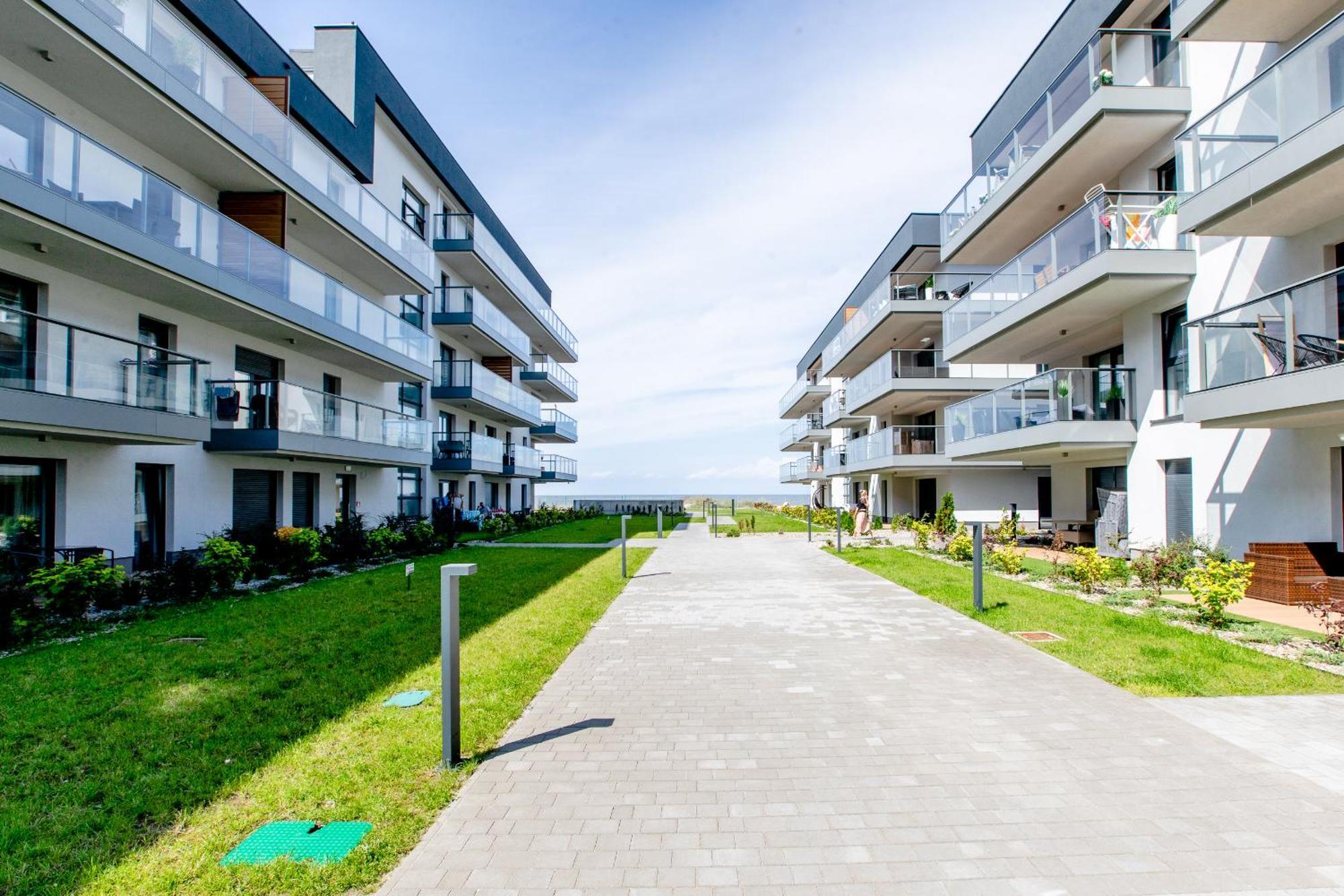 Apartament Linia Komfortu Gardenia Dziwnow Z Widokiem Na Morze Epapartamenty Ngoại thất bức ảnh